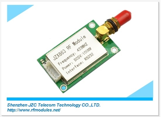 RS232/ασύρματη ενότητα JZX863 συσκευών αποστολής σημάτων και δεκτών επικοινωνίας RS485/TTL